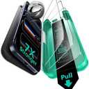 ESR 2 Pack 9H+ Glass for iPhone 17 Pro Screen Protector, [Military-Grade Shatterproof], with AR Anti-Reflective Technology, Armorite Ultra-Tough Tempered Glass with Ultra Fit Tray