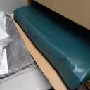 Heated Cat House for Outside with Dual Doors, Insulated Cat House Outdoor with Heating Pad, Weatherproof Heated Outdoor Cats Houses Weatherproof for Feral Cats (Deep Green, 25.5" L x 16" W x 13" H)