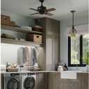 Progress Lighting Drift 32" Ceiling Fan, Architectural Bronze, 5 Blade