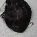 Mens Short Curly Black Wig with Bang Synthetic Cosplay Halloween Costume Party Natural Hair Wig