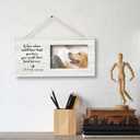 SRADMO Pet Memorial Photo Frame - 12x6, Cat & Dog Frames for Loved Ones Lost, Picture Frame for Pet Remembrance