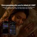 Smart Ring Health Tracker,Heart Rate&Sleep Tracking Wearable,Waterproof Fitness Ring for Women/Men,Free Subscription,Scratch-Resistant and Scratch-Free Smart Ring Fitness Tracker (Black, 12)