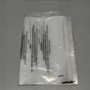 Heavy Duty Poly Bags for Shipping, 12 by 15 Mailer Bags, Home Storage. Clear, Durable, Tear Resistant, 100% Safe PE, Flexible, Can Be Recycled, Suffocation Warning in 3 Languages, 50 count (One Size)