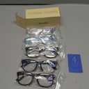 CCVOO Reading Glasses for Women/Men, Eyeglasses, Blue Light Readers for Women/Men, Computer Eye Glasses, Cheaters (*C1 Mix)