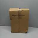 Lawn Aerator Automatic Dirt and Leaf Clean Design,Pre-Assembled 15 Iron Spikes Metal,Soil Lawn Aerating Tools for Yard Lawn and Garden, Lawn Aerator Spikes aerating Tool (Black)