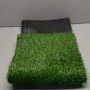 Aneco 14 x 72 Inch Artificial Grass Table Runners Carpet Roll Synthetic Grass Table Runner Grass Tabletop Decoration for Spring Fall Summer Holiday, Baby Shower, Wedding, Birthday, Banquet (Green)
