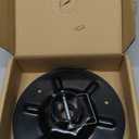 377962 Replacement Rear Jack Foot Pad with Attachment Pins,9"Diameter, Fits 2" I. D. Round Tube Compatible with LC Hall Effect Ground Control 3.0 Leveling System