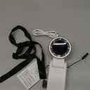 Portable Handheld Fan, 100 Speed Adjustable Angle Turbo Mini Fan with LED Display 100 Speeds, 3600 mAh Hand Fan Foldable Personal Fan for Women Travel Outdoor (White)