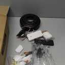 Low Profile Bladeless Ceiling Fan with Lights & Remote  19.7" Flush Mount Fandelier Light Fan for Bedroom/Kitchen, 30006000K Dimmable LED, 6Speed Modern Fan with Lights for Home/Office