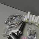 HOTIMO Filtered Shower Head with Handheld - High Pressure 3 Spray Modes Showerhead with Filters, 12 Replaceable Water Softener Filters for Hard Water | Ion Shower Drops Head with 75" Anti-Burst Hose (Gray)