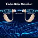 LapEasy Hearing Aids for Seniors Rechargeable with Noise Canceling, Hearing Amplifier for Adults, Sound Amplifier for Hearing Loss - in Ear - with Volume Control