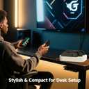 Gagaking 4 in 1 Controller Charging Dock for Nintendo Switch 2 Joy Con, 2.5H Fast Charging Joy Con Charger Station with LED Indicator,Organized Storage Stand for Switch 2 Accessories (White)