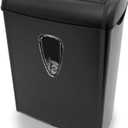 Aurora AS890C 8-Sheet Cross-Cut Paper/Credit Card Shredder with Basket