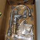 T&S Brass B-0305 Deck Mount Single Pantry Faucet with Rigid Gooseneck and Stream Regulator