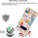 Indie Positive Quotes Popular Words Collage,Trendy Soft TPU Full Cover Case for Google Pixel 8 Pro Clear