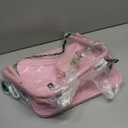 TUTOTAK C Shaped End Table with Tiltable Surface, Adjustable Height Side Table, Slide Under Couch Table TV Tray for Eating, Sofa Tray for Livingroom, Bedroom Black TB01BK091