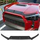 powoq Hood Deflector Compatible with 2010-2024 Toyota 4Runner Hood Protector Shield TPE Deflector Replacement for 2010-2024 Toyota 4Runner Accessories
