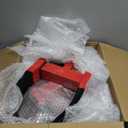 3 Pcs Wheel Lock for Cars, Heavy Duty Trailer Wheel Lock Universal Security Anti Theft Tire Clamp for Vehicles Boot Camper SUV ATV Boat Motorcycle Deterrent(Red, Black)