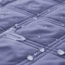 Ameritex Waterproof Dog Bed Cover Pet Blanket with Anti-Slip Back for Furniture Bed Couch Sofa (30x90 Inch (Pack of 1), Violetblue)