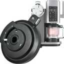 Outer Bowl Lid for Ninja Ice Cream Maker Accessories,Creami Lid Replacement, Reusable Creami Replacement Parts (Outer Bowl Lid, for Ninja NC701/NC700)