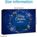 Advent Calendar Fishing Christmas Countdown - 24 Days Fishing Lures Set for Fisher Adult Men Teen Boys - 2025 Fishing Lure Christmas Gifts