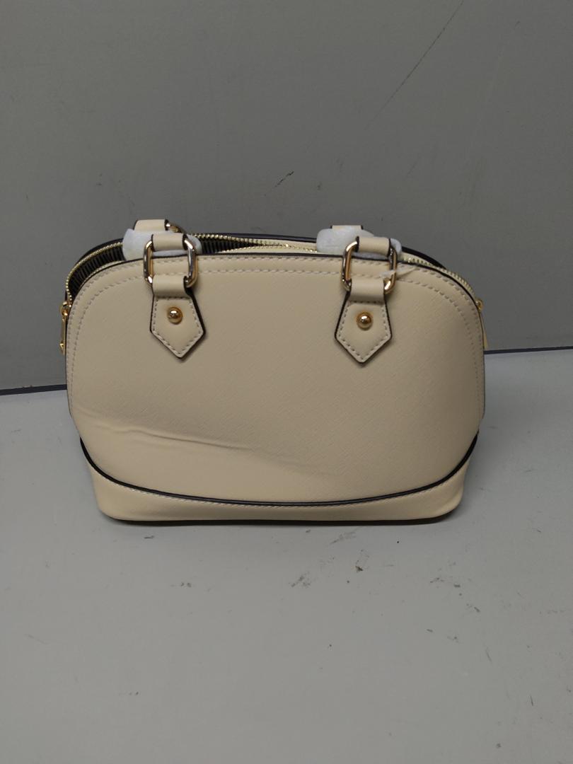 Zip-Around Saffiano Classic Dome Satchel