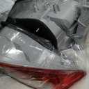Tail Light Assembly Pair for 2006-2008 Honda Civic 4DR Sedan DX EX GX LX Hybrid Rear Brake Lights Left Right W/O Bulbs