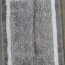 OLANLY Bathroom Rugs 30x20, Extra Soft and Absorbent Microfiber Bath Mat, Non-Slip, Machine Washable, Quick Dry Shaggy Bath Carpet, Suitable for Bathroom Floor, Tub, Shower (Medium, Dark Grey)