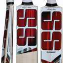 SS 2024 New Kashmir Willow Leather Ball Cricket Bat (Color May Vary) (Master)