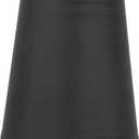 7 Inch Black Barrel Lamp Shade - Stylish Cloth Chandelier Shade for Small Table and Desk Lamps - Elegant Minimalist Design for Home Decor and Lighting Upgrade