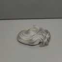 Claw Clip Short Ponytail Messy Bun Hair Piece Bendable Hair Branch Extensions Fluffy Wavy Curly Synthetic Versatile White Hairpieces