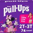 Pull-Ups Girls' Potty Training Pants, Size 2T-3T Training Underwear (16-34 lbs), 74 Count