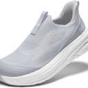 Womens Slip On Walking Shoes Breathable Sneakers for Women Lightweight Casual Shoes (7.5)