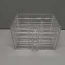 SPAKOWN Earring Organizer, Acrylic Earring Box Large 30 Compartments Jewelry Holder Organizer with 5 Drawers Stackable Earring Bracelet Storage Case Jewelry Boxes for Women (Clear)