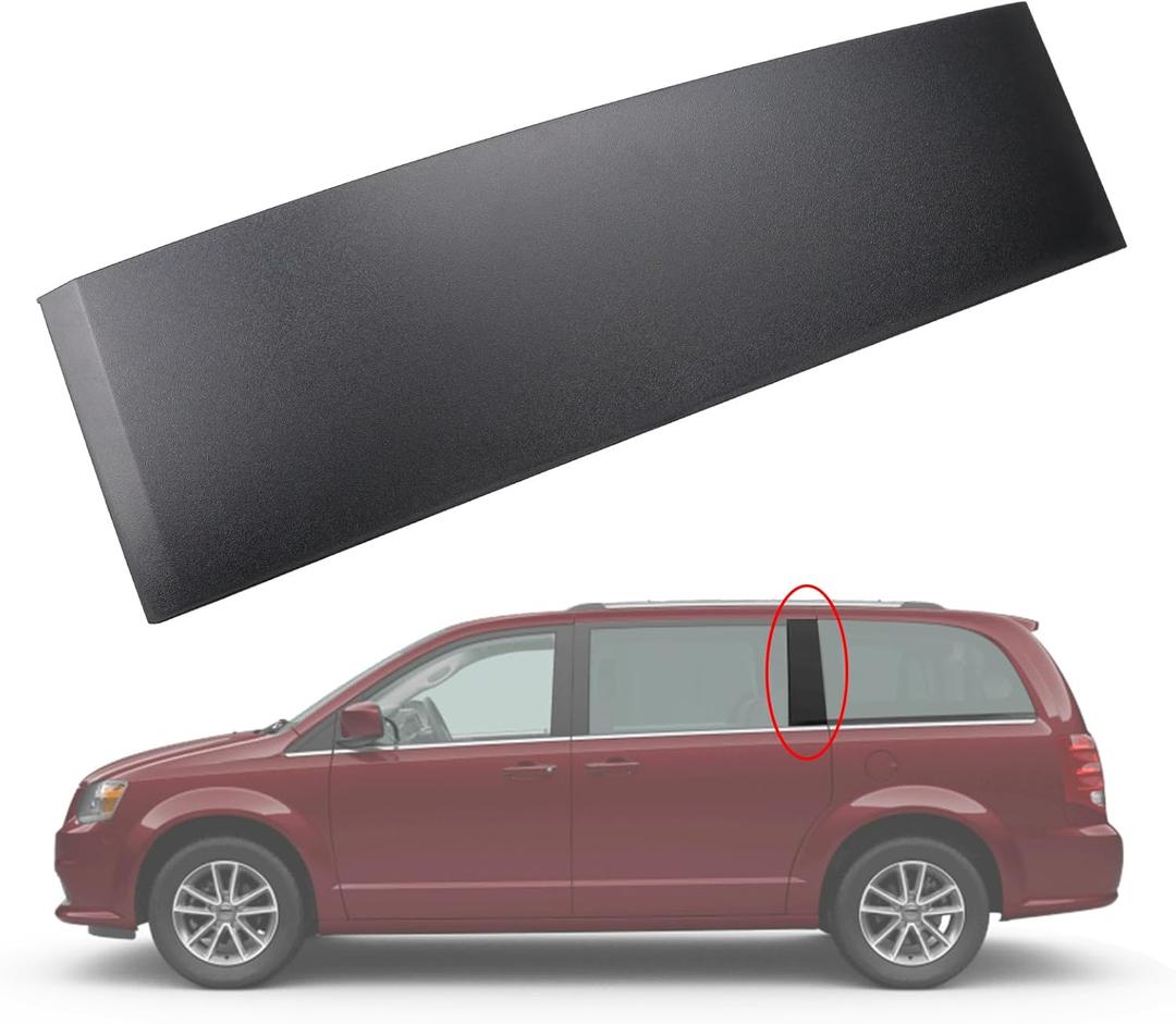 47877 Rear Driver Side Rearward Sliding Door Molding Compatible with Chrysler Town & Country 2008-2016 Fit for Dodge Grand Caravan 2008-2020 5020669AA