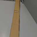 UNISHADES no Drill Cordless Roman Shades for Windows, 36" W 64" H - 100% Blackout - Linen - Mist White