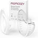 Momcozy M6 Breast Pump Replacement Accessories,24mm Flange & Milk Collector | Comfortable Fit,Food-grade Silicone, BPA-free, Easy to Use and Clean,Original Mobile Style