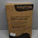 Gourmia 8 Crepe Maker  Nonstick Ceramic Electric Griddle for Crepes, Tortillas & Omelets, Automatic Batter Dipping, Compact & Lightweight, Quick Heat-Up, Includes Batter Plate, Easy Cleanup