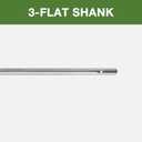 2 x 1/4 x 15 Long Drill Bit (1 Pack) Installer Drill Bit for Wood with Nails