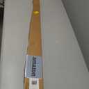 Ivilon Drapery Window Curtain Rod - End Cap Style Design 1 Inch Pole. 72 to 144 Inch Color Black