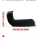 Rear Bumper End Cap Compatible With 2016-2023 Toyota Tacoma Rear Bumper Replace for TO1105133,TO1104133,5215504010,5215604010 W/O Sensor Holes Matte Black Pair