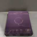 9" Wall Mounted Lighted Makeup Mirror,4000mAh Rechargeable Double Sided 1X/10X Magnifying Mirror with Light,3 Color Lights, Touch Dimmable, Extended Arm 360° Rotation Wall Mounted Makeup Mirror (Chrome)