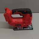 Cordless Jig Saw for Milwaukee Battery, 7 Speed Variable Up to 3200RPM, LED Light, 45 Bevel Cuts, 3 Orbital Motions, with Jig Saw Blade for Straight/Curve/Circle Cutting(Battery Not Include)