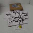 Visual Art Flowers Painting Canvas Prints Wall Decor Black and White Framed and Stretched Images Picture Prints Home Decor Wall Art