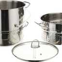 Norpro 619 Stainless Steel Steamer/Juicer