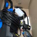 Electric Pressure Washer - 5000PSI Max 3.4GPM Power Washer Electric Powered with 20FT Hose, 4 Nozzles, Foam Cannon, Power Washer for Cars, Patios, Driveways - Blue 