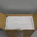 Upassion White Floating Shelves - Set of 3, 16" Wall Mounted Shelves for Home Decor, Living Room, Bedroom, Bathroom, Kitchen