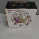 Mini Karaoke Machine for Kids Teen Adults, Kids Karaoke Machine with 2 Wireless Microphones and LED Lights Toys for Party, Home, Gifts for 4 5 6 7 8 9 10 11 12+ Years Girls Boys(Purple)