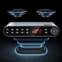 Antimi Bluetooth/FM Radio/MP3 Player Portable Wireless Speaker (Black)