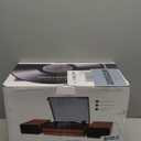 Record Player for Vinyls with External Speakers Belt-Drive Retro Turntables for Vinyl Records Dual Stereo Speakers LP Vinyl Players 3 Speed Wireless AUX-in Headphone Auto Stop Classic White